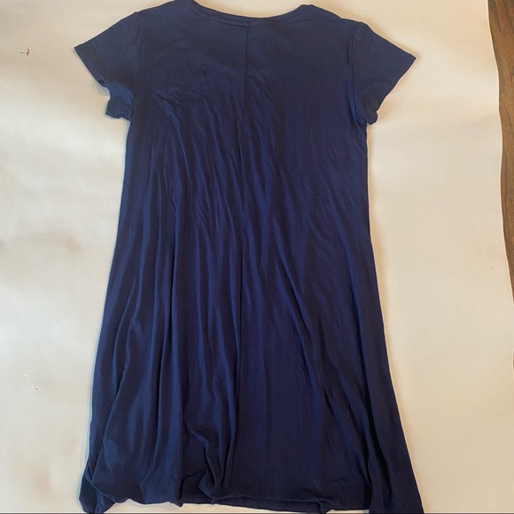 NEW Swing Dress Alison Essential Navy Blue Large - Picture 5 of 8